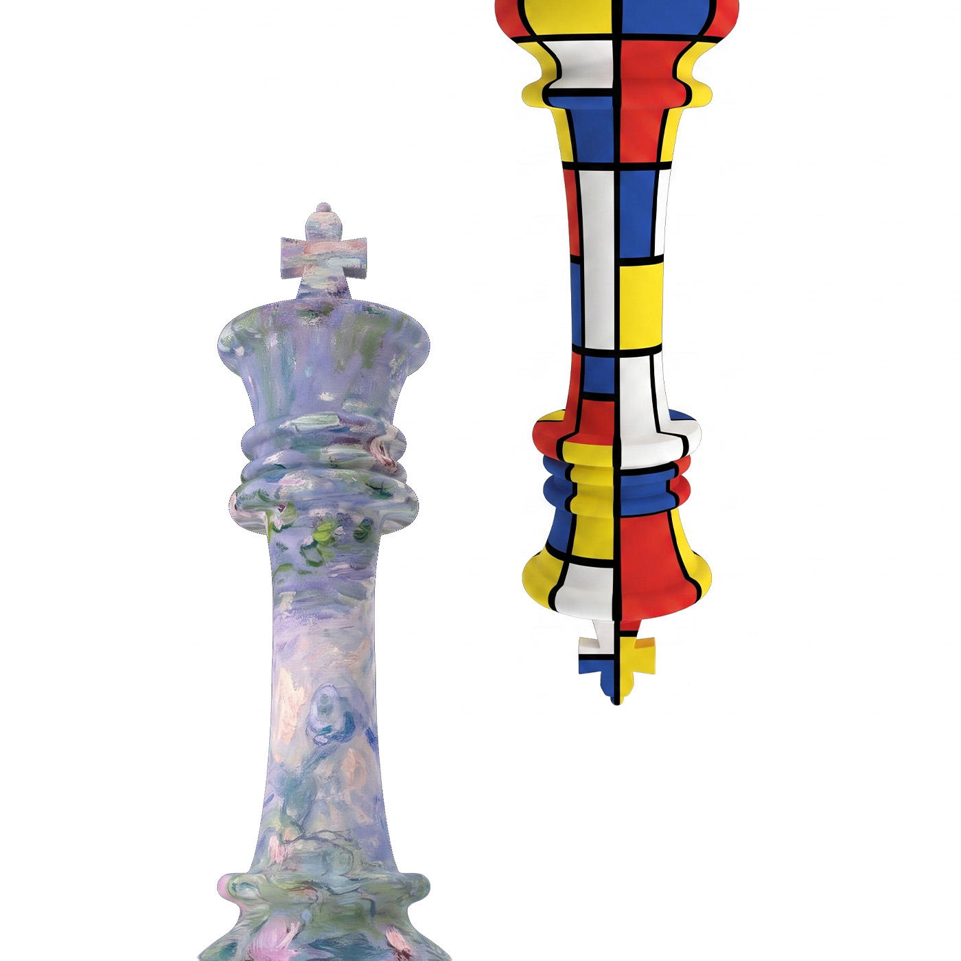 A chess king piece, symbolic of The Contrast's strategy-led approach